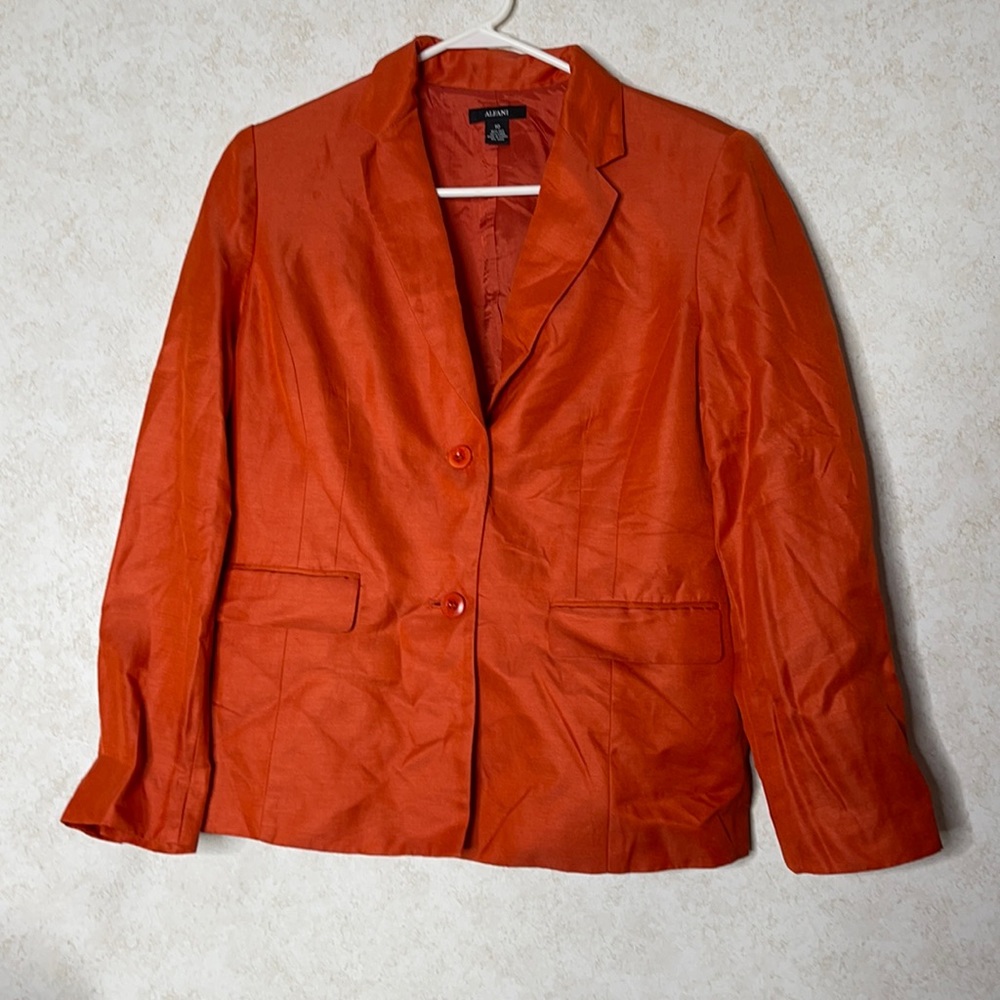 Alfani Orange Blazer